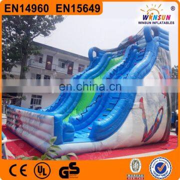 CE certifications cheap banzai giant inflatable water slide for adult