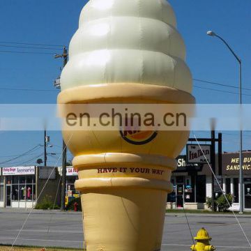 inflatable ice cream cone for advertising