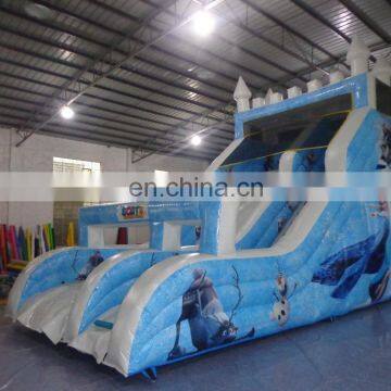 Hot Sales Slideway Frozen Theme Commercial Jumping Castle photo-2