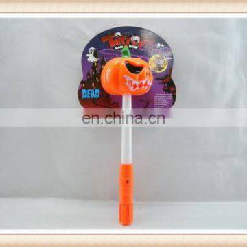 Plastic pumpkin toy halloween lighting stick