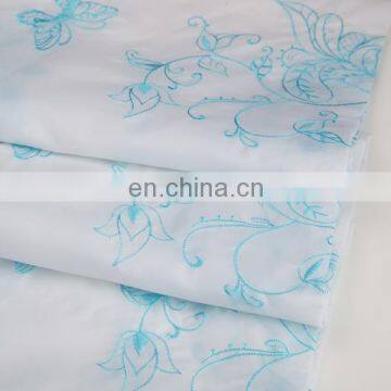 2015 Best Selling Products In Italian 3D Blue Guipure Lace Fabric