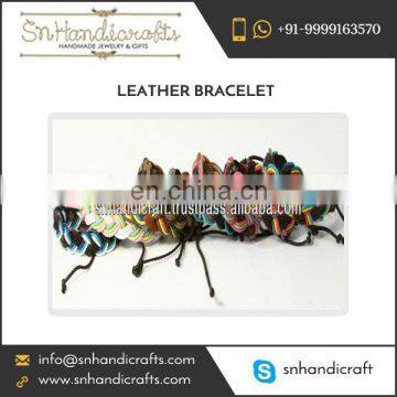 Wholesale Manufacturer of Leather Stud Bracelet at Nominal Cost