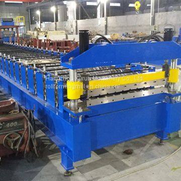 Roll Forming Machine IBR Roof Panel Trapezoidal Roofing Sheet Roll Forming Line Metal Profile Machines photo-5