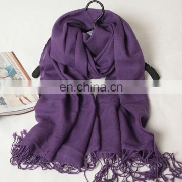 plain solid color pashmina shawl wrap scarf