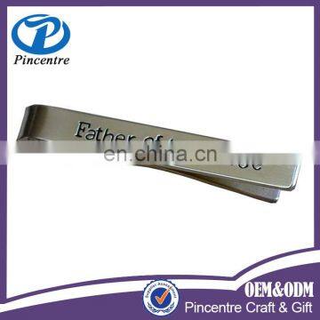 Alibaba manufacturer wholesale tie clip with custom logo/cheap tie clips