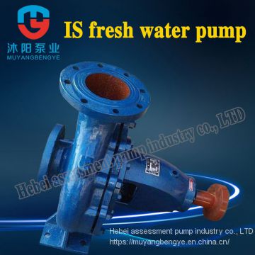 The assessment of water pump operation IS IS65-50-125 horizontal centrifugal pump, motor power 3 kw