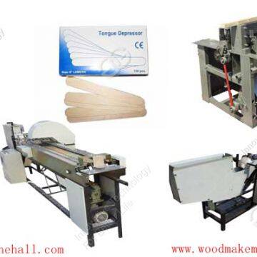 Hot sell wooden tongue depressor making machine China for sale