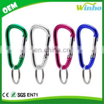 Winho promotional mini carabiner keychain