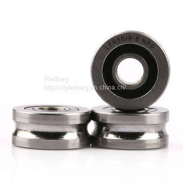 LFR5201-12 KDD NPP R5201-12 ZZ 2RS U Type Groove Track Roller Guide Pulley Bearing photo-2