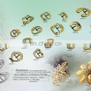 Brushed Nickel for Nickel Free Metal Aluminum Belt Buckle With Prong photo-2