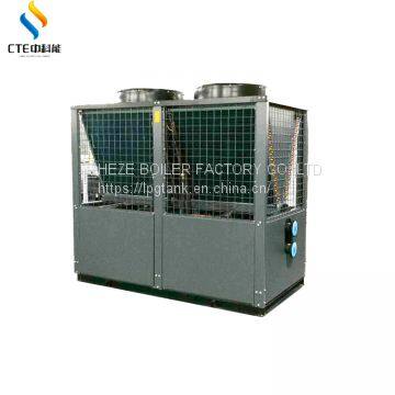 Система HVAC с использованием водяного охладителя воздушного охлаждения с модульным дизайном мощностью 65 кВт для охлаждения и нагрева