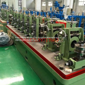 Welded erw round steel tube/pipe making machine & steel ERW pipe price