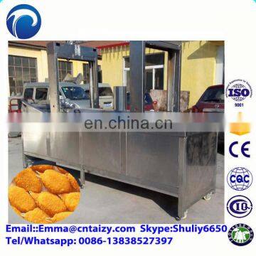 Snacks food fryer machine Potato chips automatic continuous frying machine Peanut frying machine