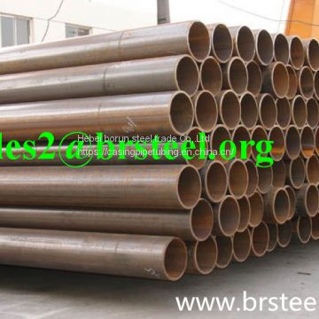 API 5L Grade B welded carbon steel ERW tube