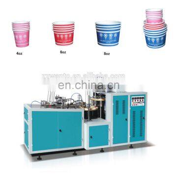 Coffee paper cup former ice cream paper cup maker for sale