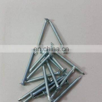 China supplier good quality countersunk cross head self drilling screw