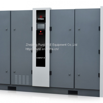 Industry Screw Air Compressors 24m3/min 110kW of 110SFeT-8 two-stage compression energy-saving screw compressor