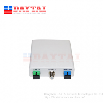 1550нм пассивный оптический приемный узел WDM (CATV+PON) для сети FTTH для цифрового телевидения CATV