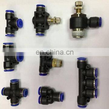 Copper Threaded Straight Joints, Tracheal Push-in Fittings, Pneumatic Components photo-2