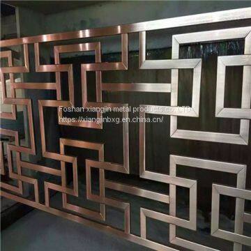 JYFQ0058 Hot Sale Stainless Steel Screen Living Room Divider Partition photo-3