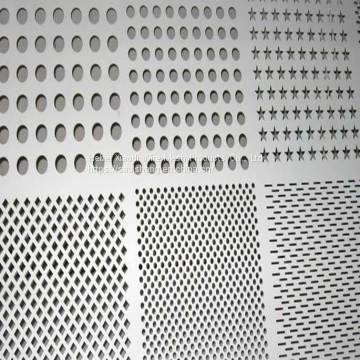 Material aluminum 2mm fireproof perforated sheet metal