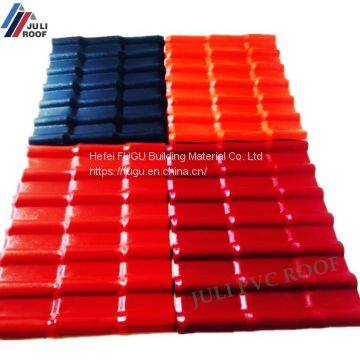 2mm 2.5mm 3mm Building Material Synthetic Resin Roofing Tile