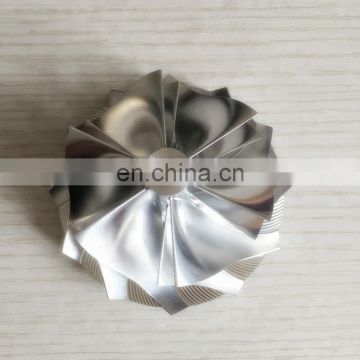 T04R 451470-0001 6+6 blades 66.65/84.00mm Turbocharger performance design Billet /milling/aluminum 2618 compressor wheel