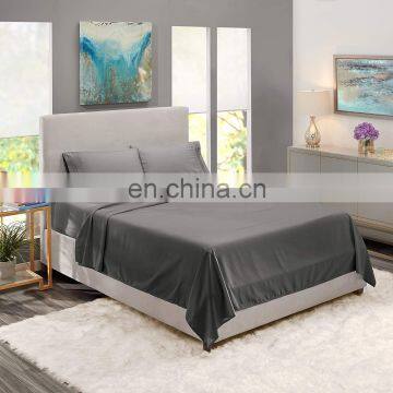 Embroidery Fashion 4Pcs Bedsheet Set 1800 Thread Count Microfiber Edding Sets Queen photo-6