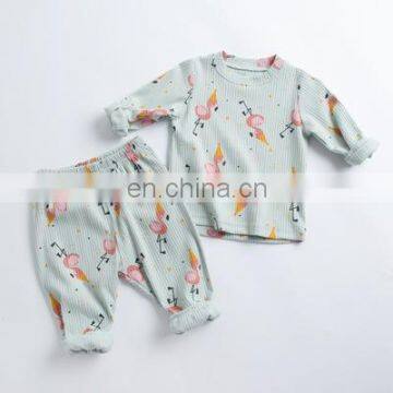 Мультяшные детские костюмы для мальчиков и девочек, корейские ночные сорочки для младенцев, домашняя одежда для весны и осени, одеяла для младенцев photo-2