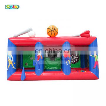 4 in 1 8 in 1 all-in-one sports arena combined inflatable interactive sport game