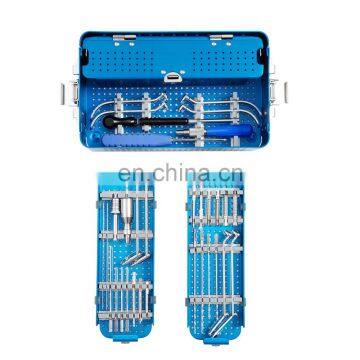 China Manufacture Medical Orthopedic Multi-axial Distal Radius Palm Locking Plate-II Instrument Set Surgical Instrument