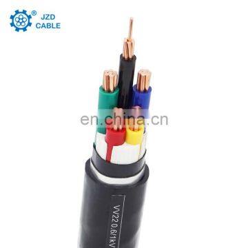 PVC 4 Core 50mm 70mm 95mm 120mm Copper Power Wire Cable photo-4