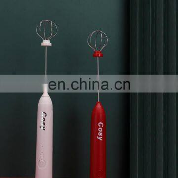 Cream Mixe- Cake Automatic Egg Breaker Whisk Baking Tools Hand Whisk-Electric Household Mini Eggbeater photo-2