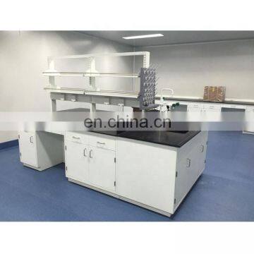 C frame full steel structure lab furniture table lab work bench