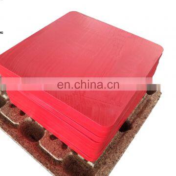PE OEM Stabilizer Support Block / Uhmwpe Crane Outrigger Pad Crane Leg Support Pad