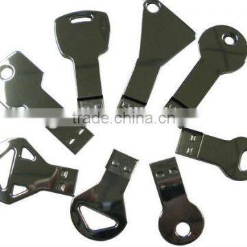 Metal Key Style Usb Drive Free Laser Engrave Logo USB Key Cheap Key Pendrive photo-4