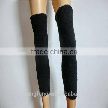 Wholesale warm coral fleece knee support