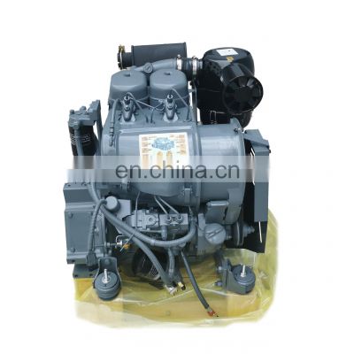 in stock 28hp SCDC air cooled 2 cylinder 4 stroke diesel engine for construction use F2L912