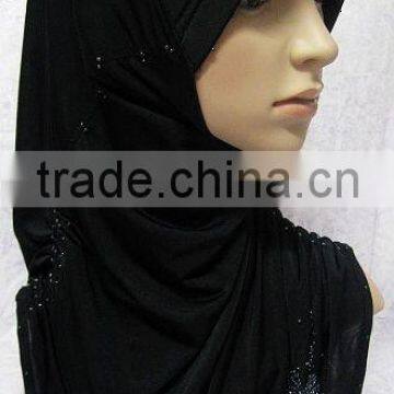 A182 stylish muslim malaysia hijab;islamic hijeb 2011