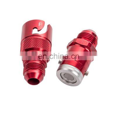 Pipe Hose Adapter Quick Release Line Dry Break Couplers Fittings AN Disconnect Fitting Connector Brake Hose Quick Release