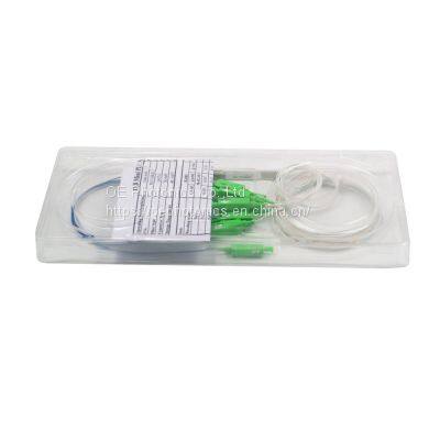 Миниатюрный оптоволоконный PLC-сплиттер с соединителями SC photo-4
