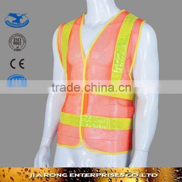 Cheap high visible road safety reflective vest RF001