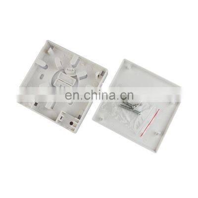 Factory price ftth 86 fiber optic access wall socket desktop small box fiber optic terminal box