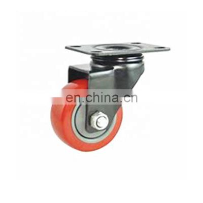 PU coating polyurethane wheel casters