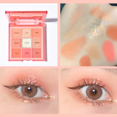 Shiman девятицветный тен для век