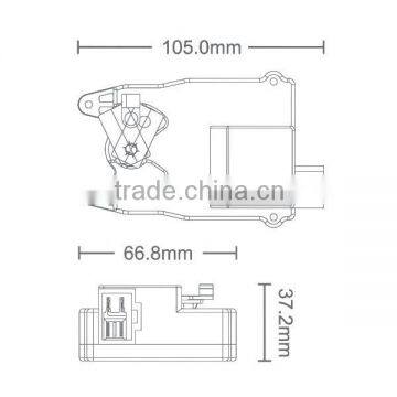 Super Quality Car Door Lock Actuator For CHERY Strong Power photo-3
