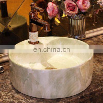Marble Round Europe Type Washbasin on Stage of Pottery and Porcelain photo-5
