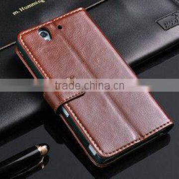 factory price smart leather case for sony z l36h, for sony z phone case