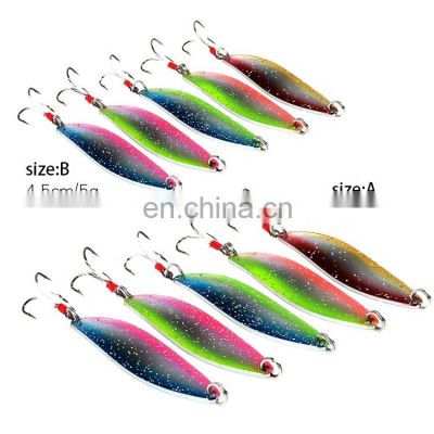 5g - 14g sea trout spoons spinners lures  trolling mini metal fishing spoons