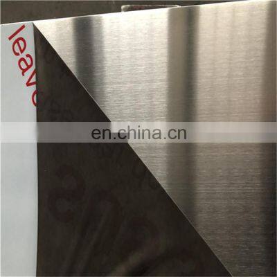 HL BA 2B surface ASTM EN Standard 304 316 321 stainless steel sheet / plate price